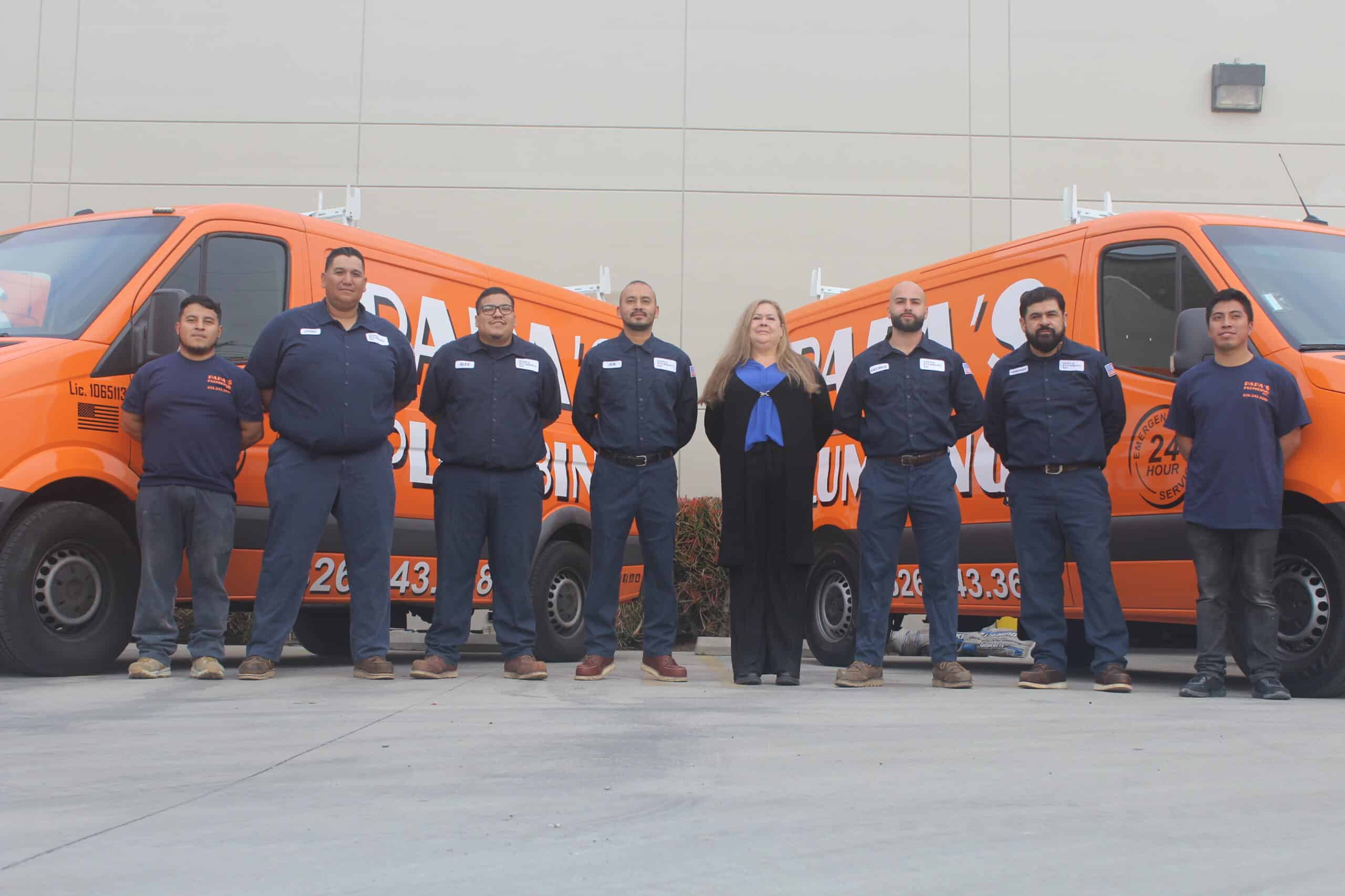 Papa's Plumbing team at work